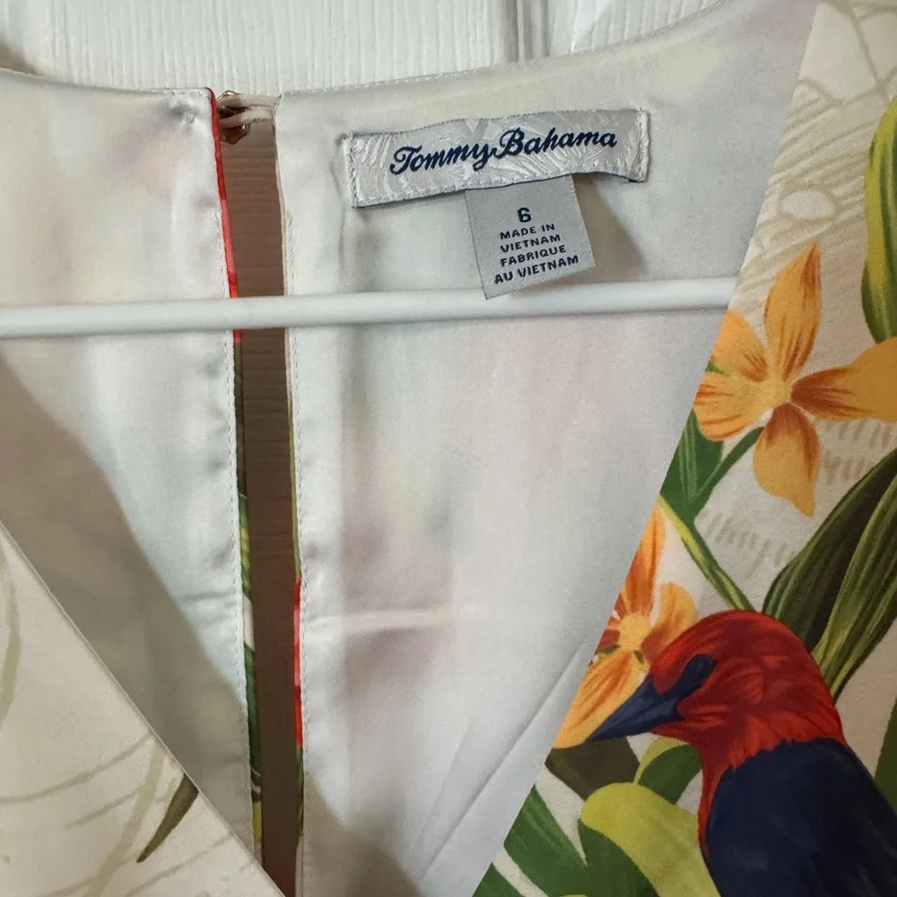 Tommy Bahama Multicolor Tropical Maxi Dress - Picture 7 of 11